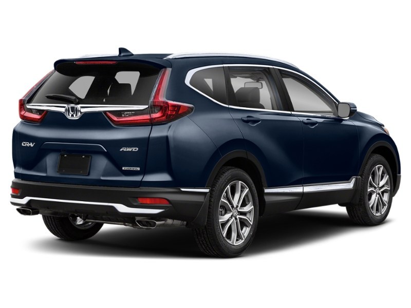 2021 Honda CR-V Touring AWD Obsidian Blue Pearl  Shot 8