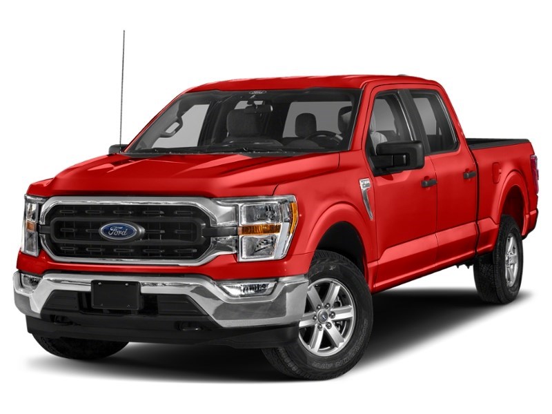 2022 Ford F-150 XLT 4WD SuperCrew 5.5' Box Vermillion Red  Shot 35