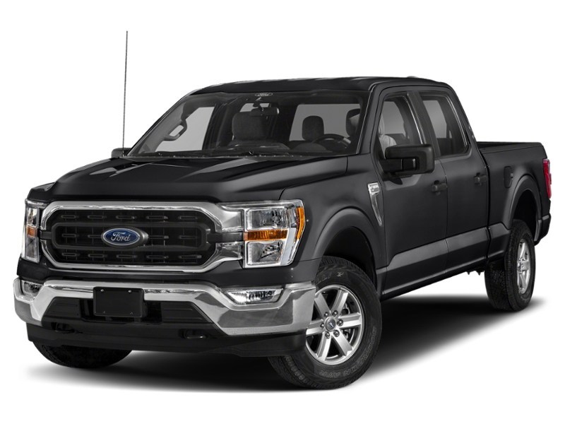 2021 Ford F-150 XLT 4WD SuperCrew 5.5' Box Agate Black Metallic  Shot 1