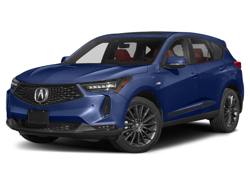 2022 Acura RDX Platinum Elite A-Spec AWD Apex Blue Pearl  Shot 4