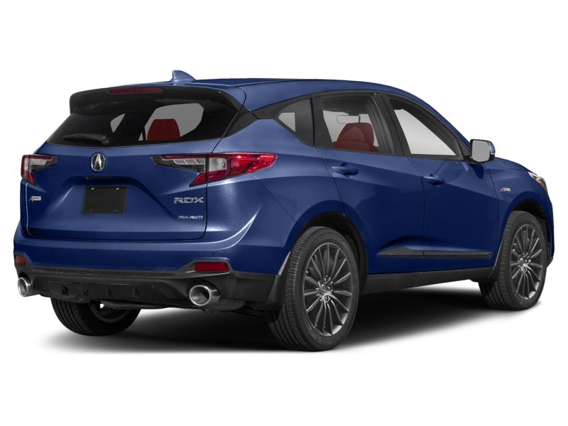 2022 Acura RDX Platinum Elite A-Spec AWD Apex Blue Pearl  Shot 2
