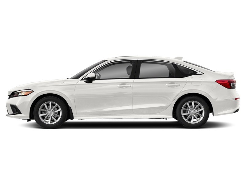 2022 Honda Civic Sedan EX CVT Platinum White Pearl  Shot 3