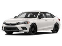 2024 Honda Civic Sedan Sport CVT Platinum White Pearl  Shot 3