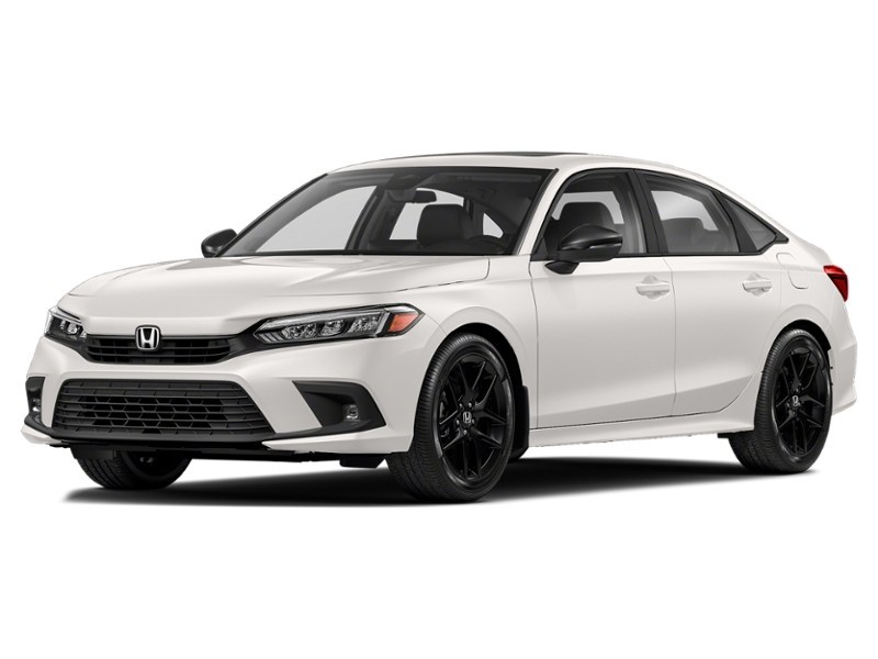 2024 Honda Civic Sedan Sport CVT Platinum White Pearl  Shot 1