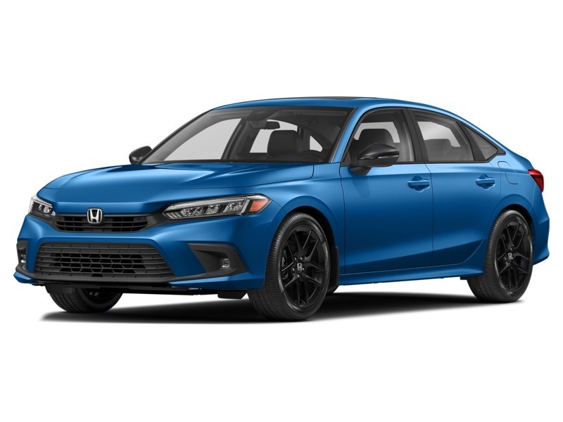2024 Honda Civic Sport CVT Aegean Blue Metallic  Shot 3