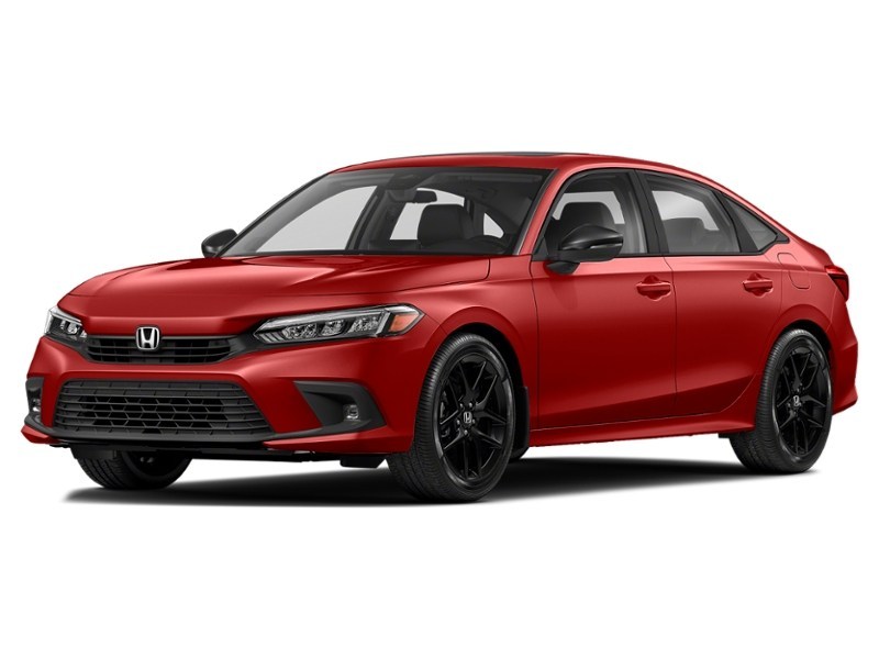 2024 Honda Civic Sedan Sport CVT Rallye Red  Shot 16