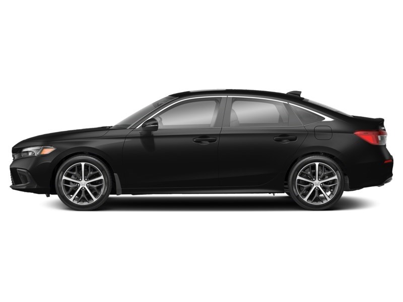 2022 Honda Civic Touring CVT Crystal Black Pearl  Shot 4