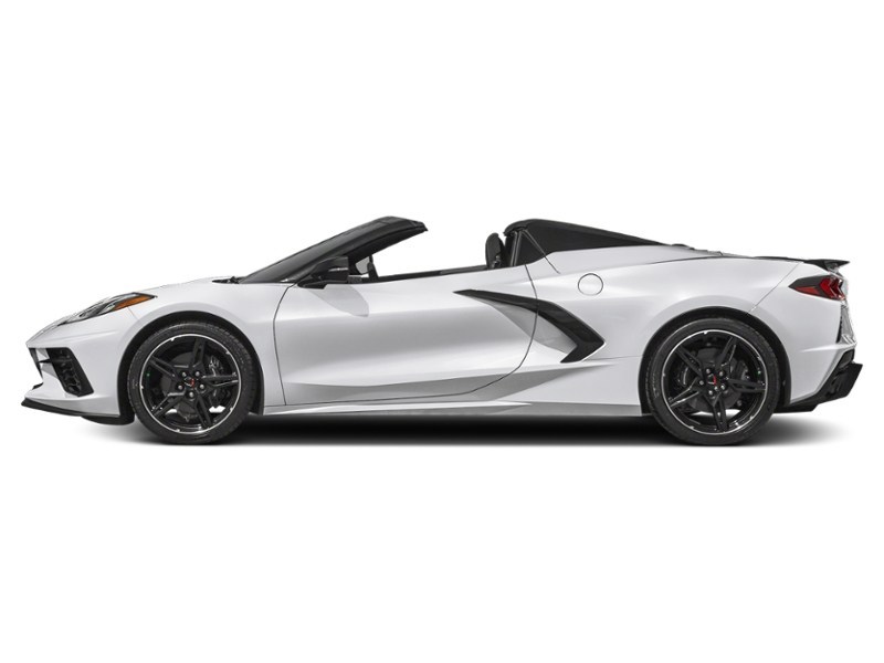 2025 Chevrolet Corvette 2dr Stingray Conv w/1LT Arctic White  Shot 3