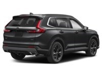 2025 Honda CR-V Hybrid Touring AWD Crystal Black Pearl  Shot 2