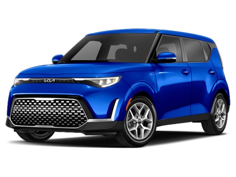 2023 Kia Soul EX IVT Neptune Blue  Shot 1