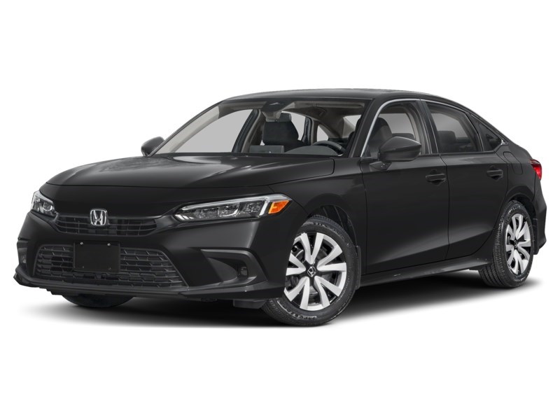 2023 Honda Civic LX CVT Crystal Black Pearl  Shot 1
