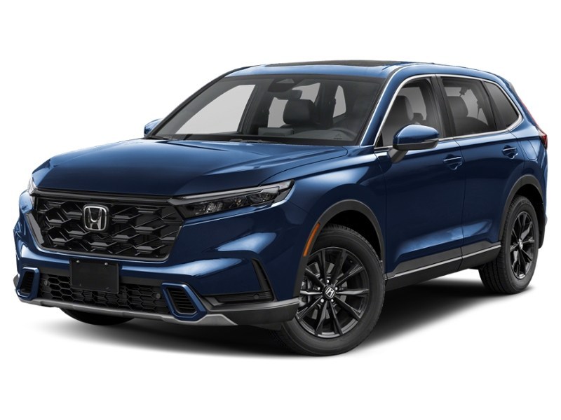 2025 Honda CR-V Hybrid EX-L AWD Canyon River Blue Metallic  Shot 10