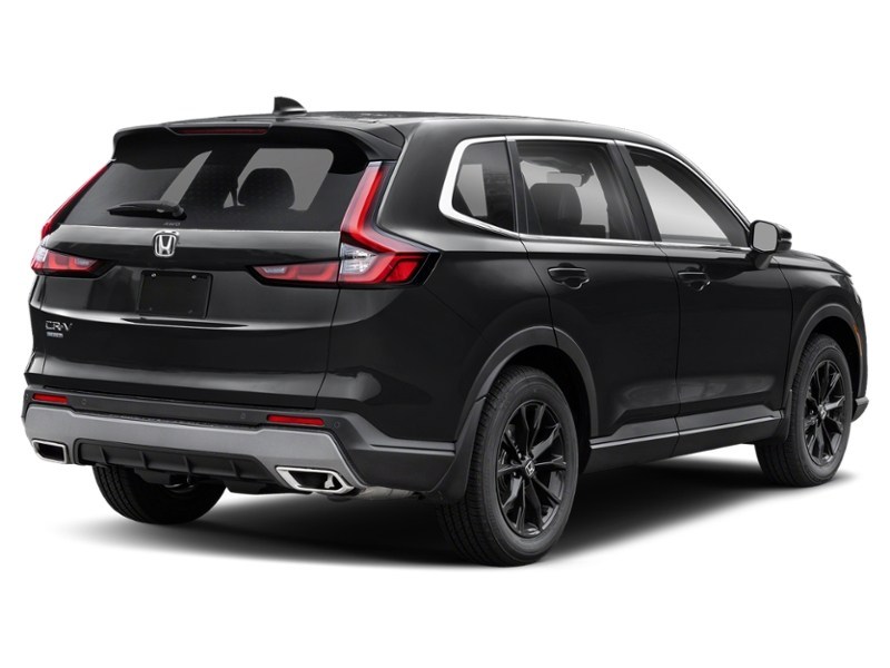 2025 Honda CR-V Hybrid EX-L AWD Crystal Black Pearl  Shot 2