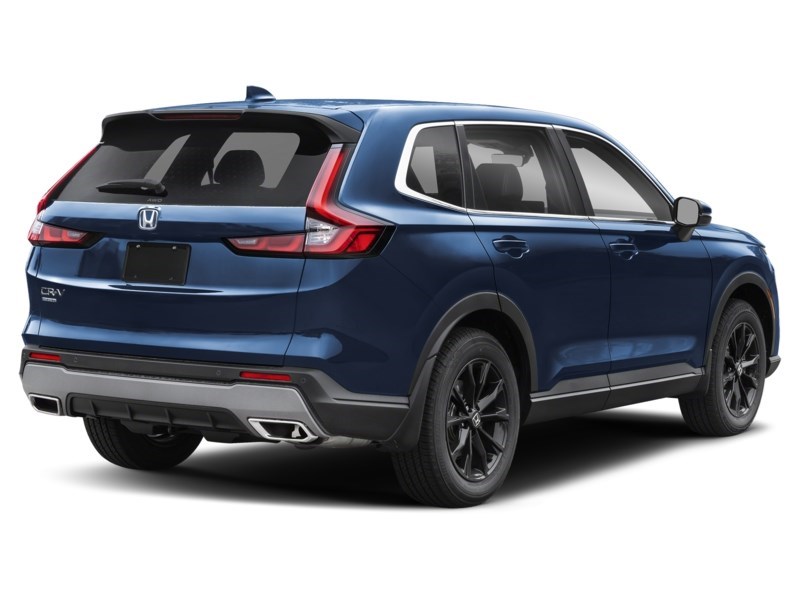 2024 Honda CR-V Hybrid EX-L AWD|Safety Certified|Fuel Efficient Canyon River Blue Metallic  Shot 2
