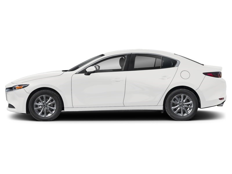 2026 Mazda Mazda3 GX FWD Snowflake White Pearl  Shot 3