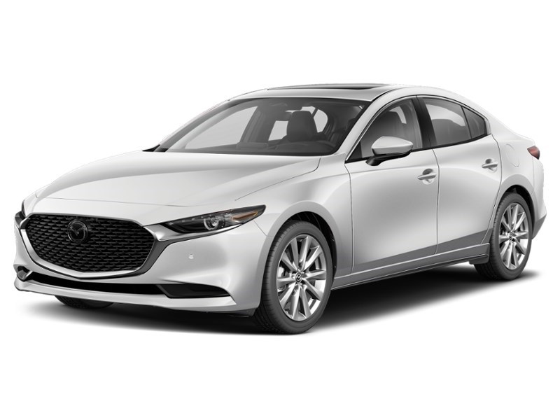2026 Mazda Mazda3 GT i-ACTIV AWD Snowflake White Pearl  Shot 1