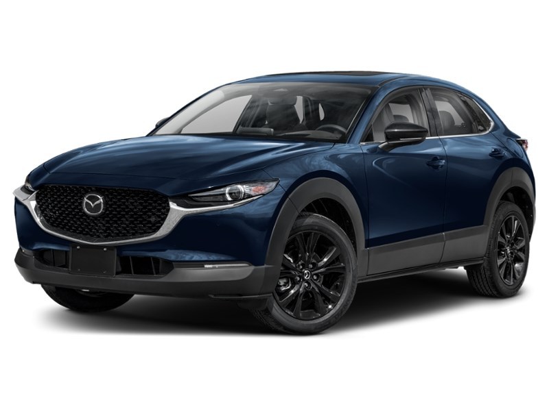 2026 Mazda CX-30 GT w/Turbo AWD Deep Crystal Blue Mica  Shot 4