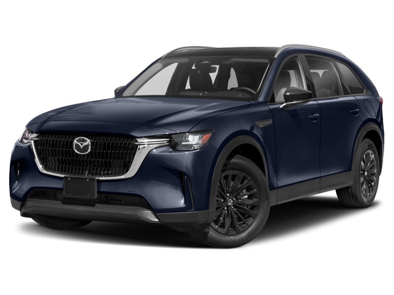 2025 Mazda CX-90 MHEV GS-L AWD Deep Crystal Blue Mica  Shot 1