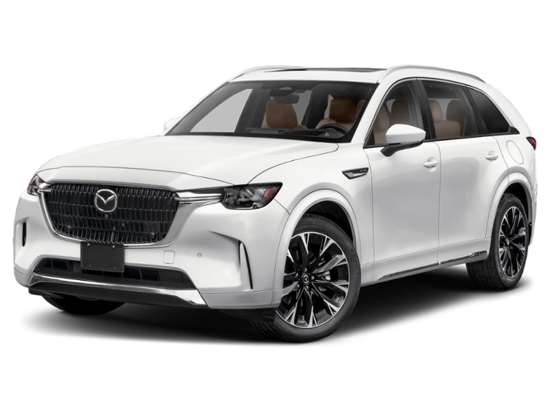 2026 Mazda CX-90 MHEV Signature AWD Rhodium White Metallic  Shot 1