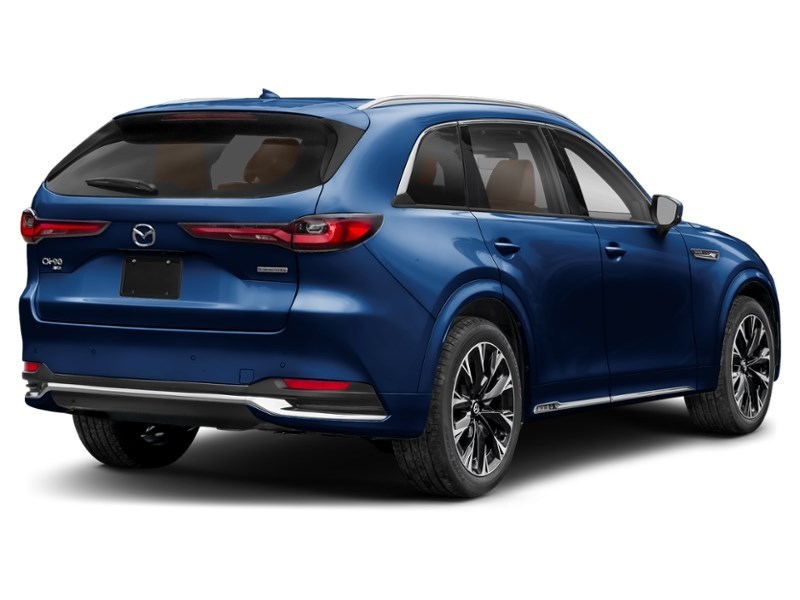 2026 Mazda CX-90 MHEV Signature AWD Deep Crystal Blue Mica  Shot 2