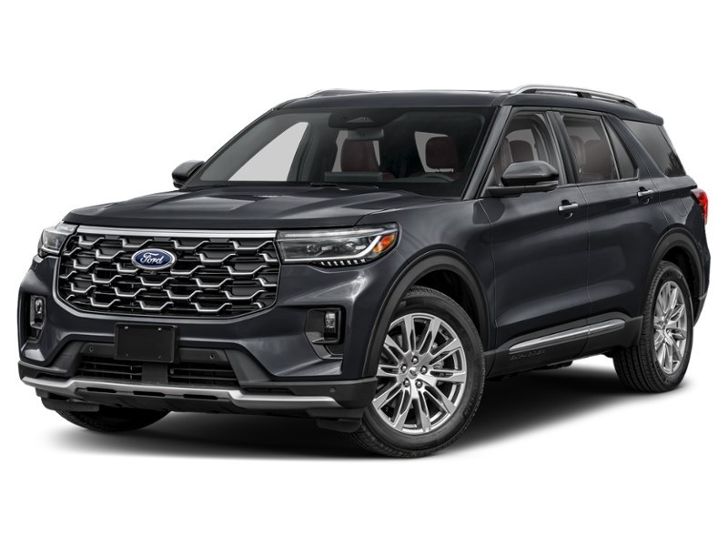 2026 Ford Explorer Platinum | 4WD | LUX PKG | 21s Agate Black Metallic  Shot 1