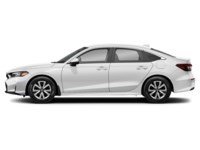 2025 Honda Civic Sedan LX CVT Platinum White Pearl  Shot 2