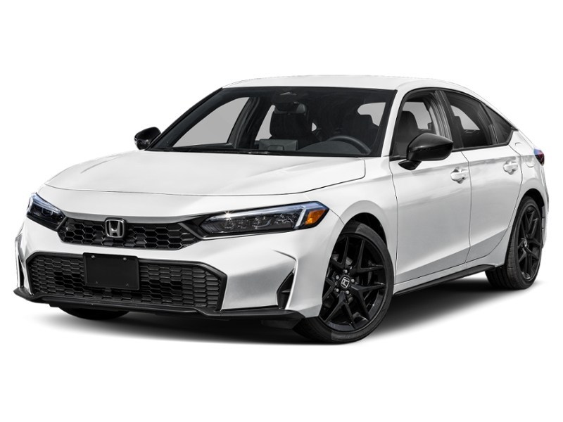 2026 Honda Civic Sport CVT Platinum White Pearl  Shot 1