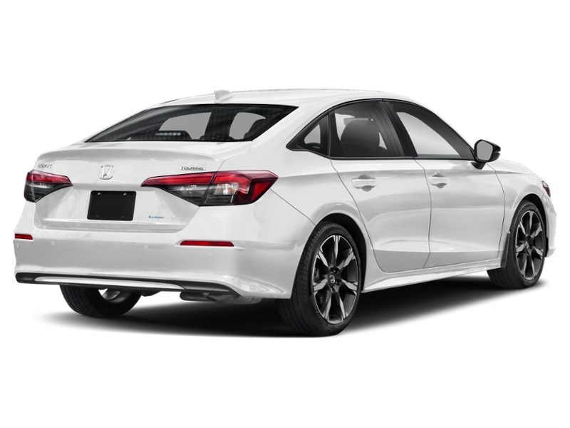 2025 Honda Civic Sedan Hybrid Sport Touring eCVT Platinum White Pearl  Shot 18