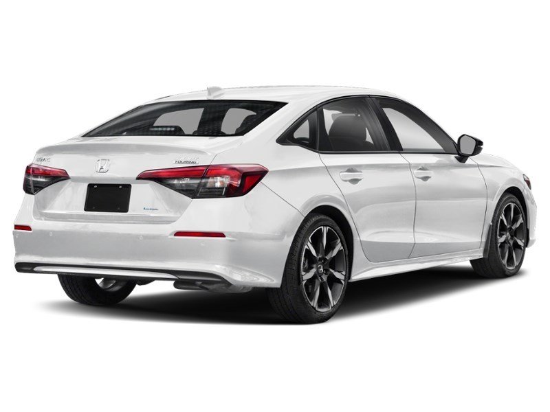 2025 Honda Civic Sedan Hybrid Sport Touring eCVT Platinum White Pearl  Shot 14