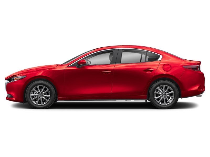 2025 Mazda Mazda3 GS Auto FWD Soul Red Crystal Metallic  Shot 3