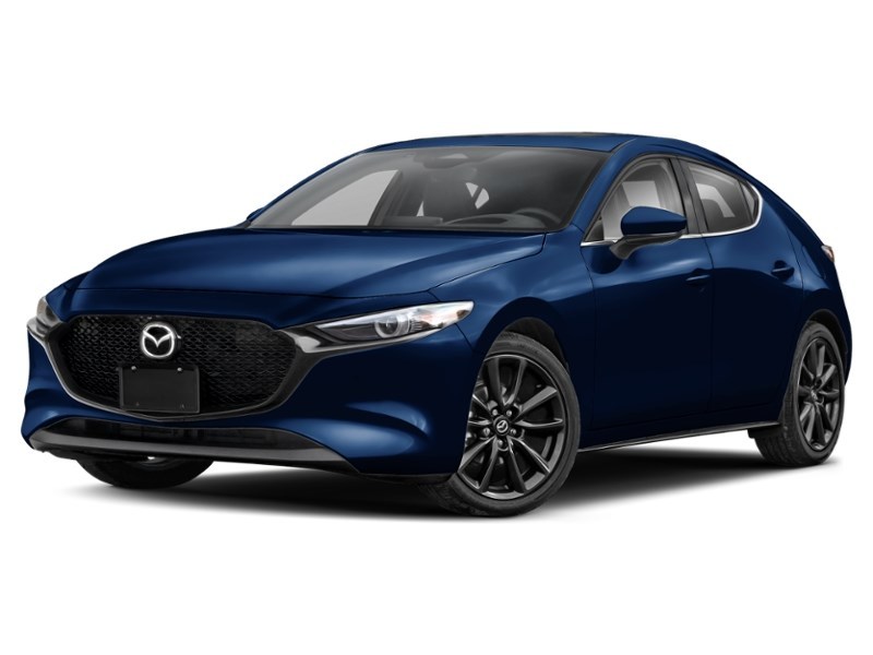 2026 Mazda Mazda3 Sport GT Manual FWD Deep Crystal Blue Mica  Shot 1