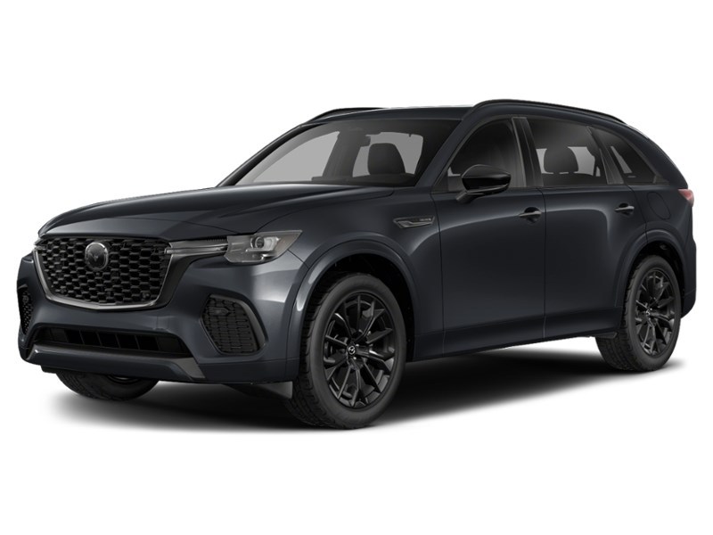 2025 Mazda CX-70 MHEV GT-P AWD Jet Black Mica  Shot 3