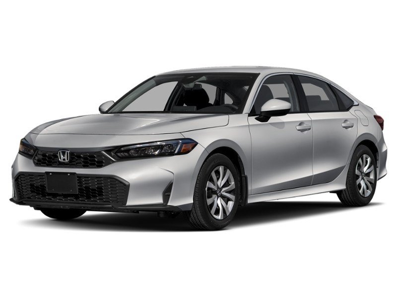 2026 Honda Civic LX CVT Solar Reflection Silver Metallic  Shot 1