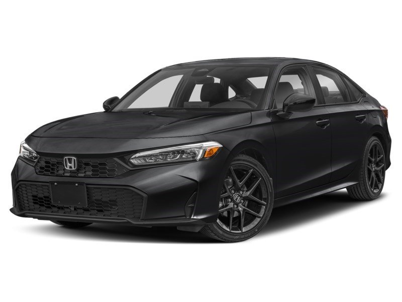 2026 Honda Civic Sport CVT Crystal Black Pearl  Shot 4