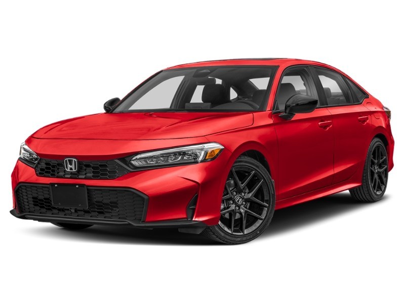 2025 Honda Civic Sedan Sport CVT Rallye Red  Shot 4