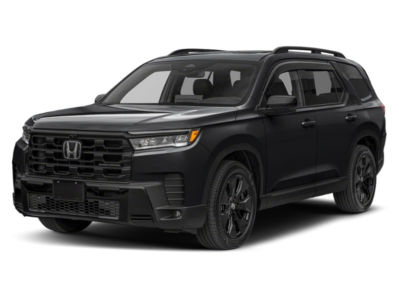 2026 Honda Pilot Black Edition AWD Crystal Black Pearl  Shot 1