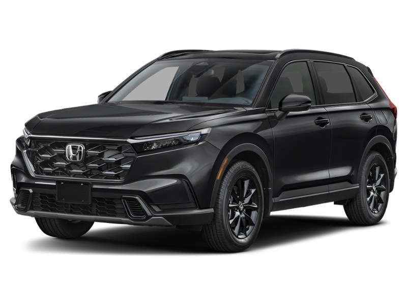 2026 Honda CR-V Hybrid Sport AWD Crystal Black Pearl  Shot 4