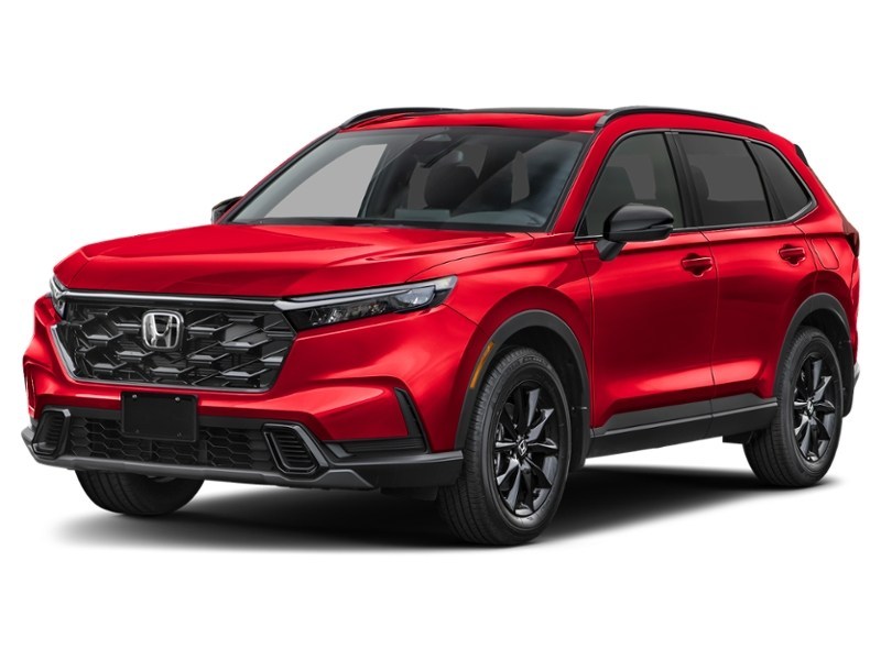 2026 Honda CR-V Hybrid Sport AWD Radiant Red Metallic  Shot 4