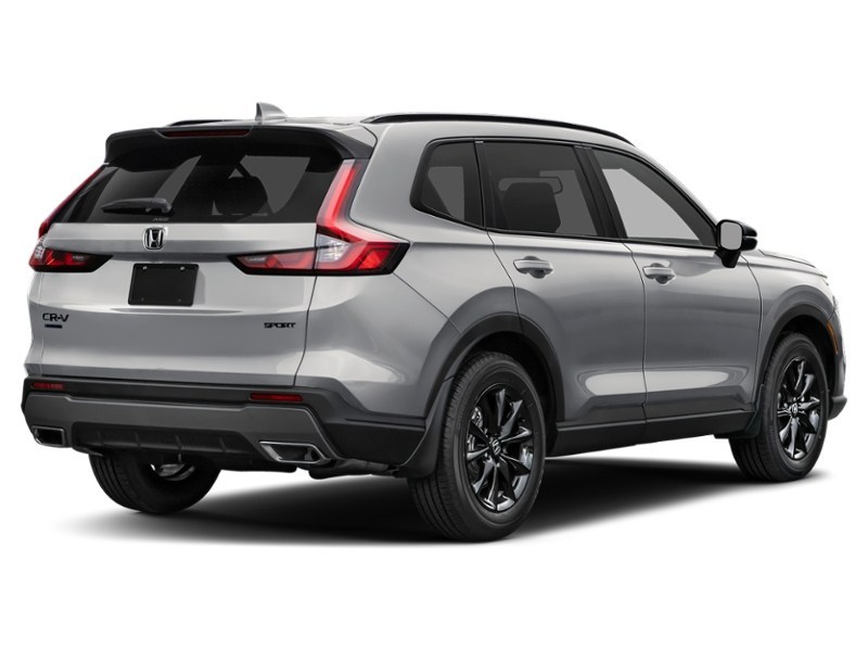 2026 Honda CR-V Hybrid Sport AWD Solar Reflection Silver Metallic  Shot 6