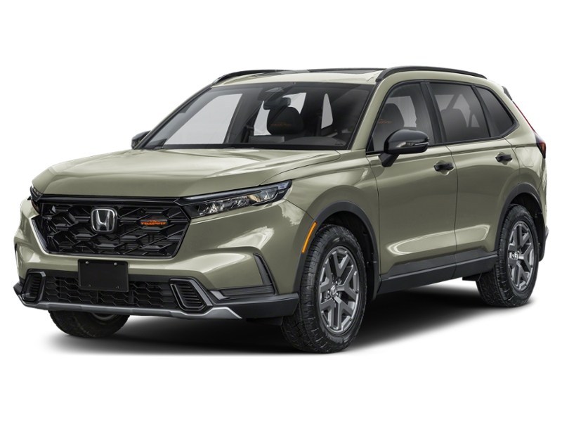2026 Honda CR-V Hybrid TrailSport AWD Ash Green Metallic  Shot 4