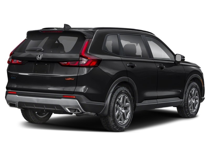 2026 Honda CR-V Hybrid TrailSport AWD Crystal Black Pearl  Shot 6
