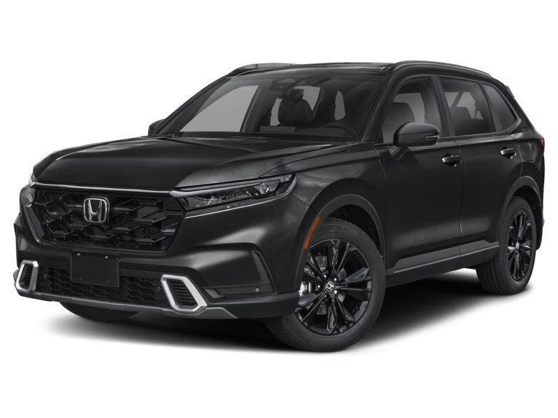 2026 Honda CR-V Hybrid Touring AWD Crystal Black Pearl  Shot 4