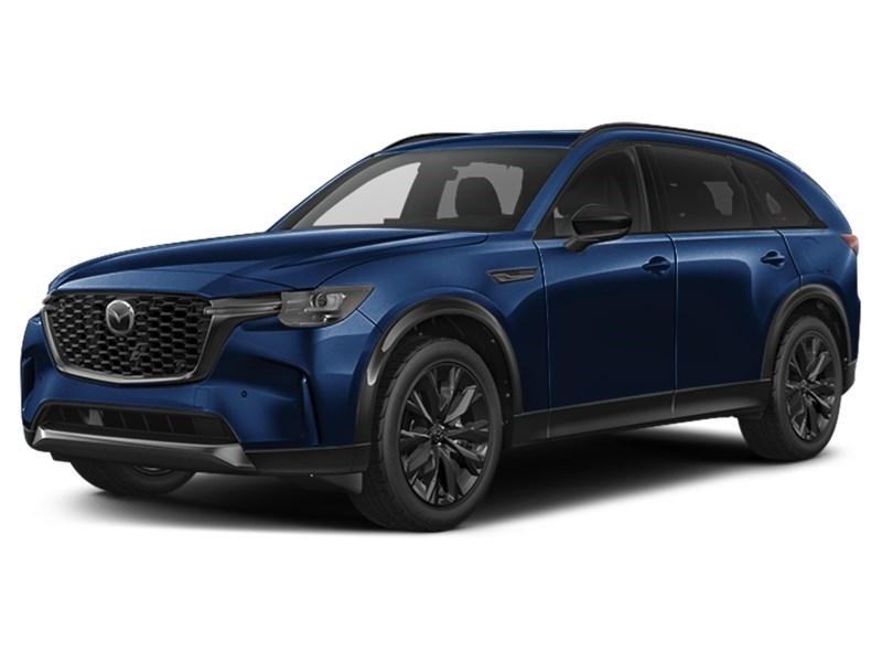 2026 Mazda CX-90 MHEV GT-P AWD Deep Crystal Blue Mica  Shot 3