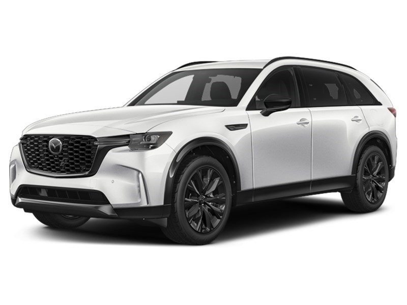 2026 Mazda CX-90 MHEV GT-P AWD Rhodium White Metallic  Shot 3