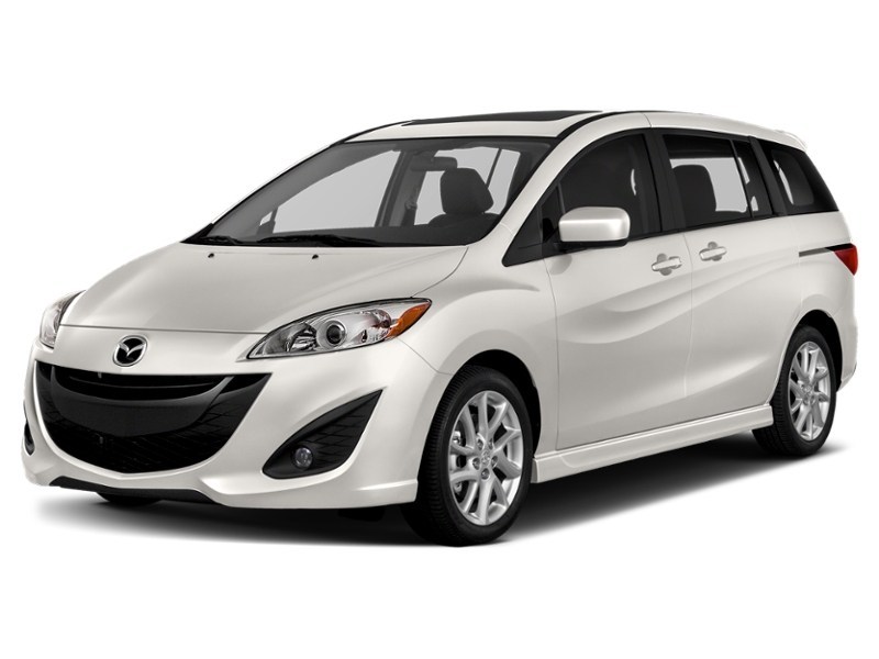 2012 Mazda Mazda5 4dr Wgn Man GT Crystal White Pearl  Shot 4