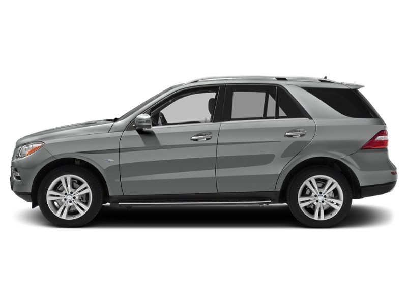 2013 Mercedes-Benz M-Class 4MATIC 4dr ML 350 BlueTEC Palladium Silver Metallic  Shot 3