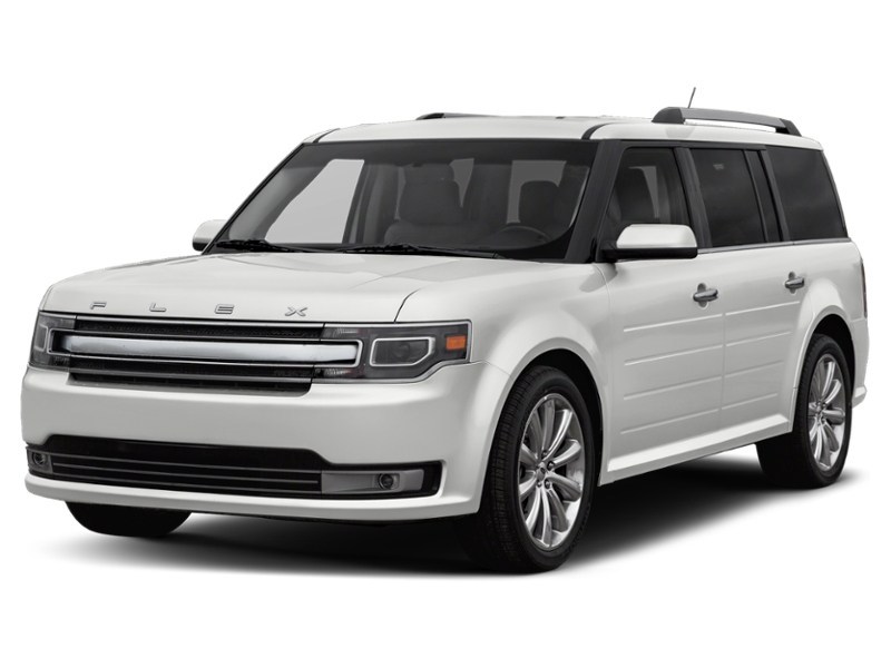 2015 Ford Flex 4dr Limited AWD Oxford White  Shot 4