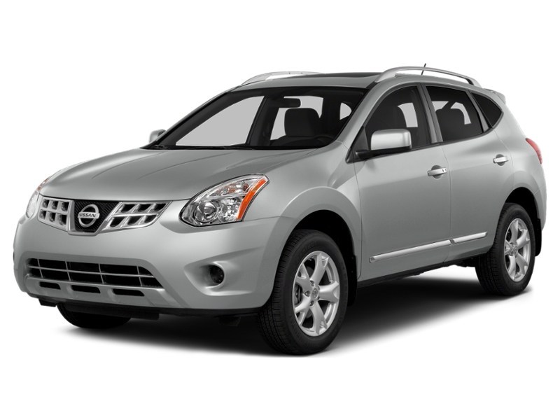 2013 Nissan Rogue FWD 4dr SV Frosted Steel Metallic  Shot 10