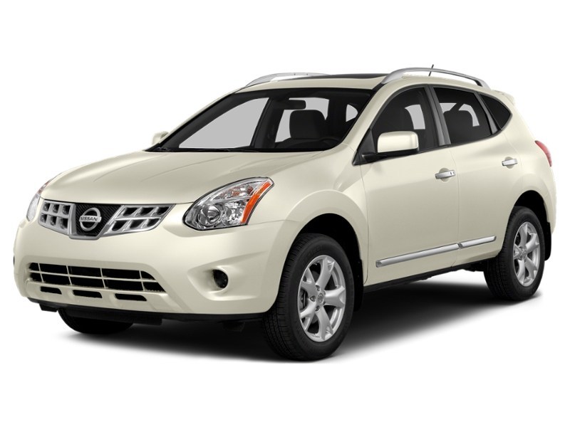 2013 Nissan Rogue FWD 4dr SV Pearl White  Shot 34