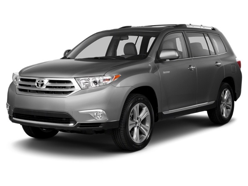 2013 Toyota Highlander 4WD 4dr Magnetic Grey Metallic  Shot 4